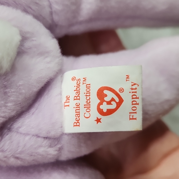 🕸TY FLOPPITY BEANIE BABY RARE ORIGINAL 1ST EDITION PVC PELLETS - Picture 9 of 10